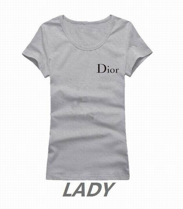 Dior short round collar T woman S-XL-022